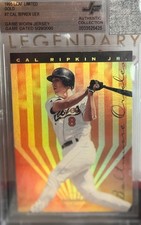 Cal Ripken Jr Game Worn Jersey Patch 5/29/2000 Jersey Fusion Legendary Orioles