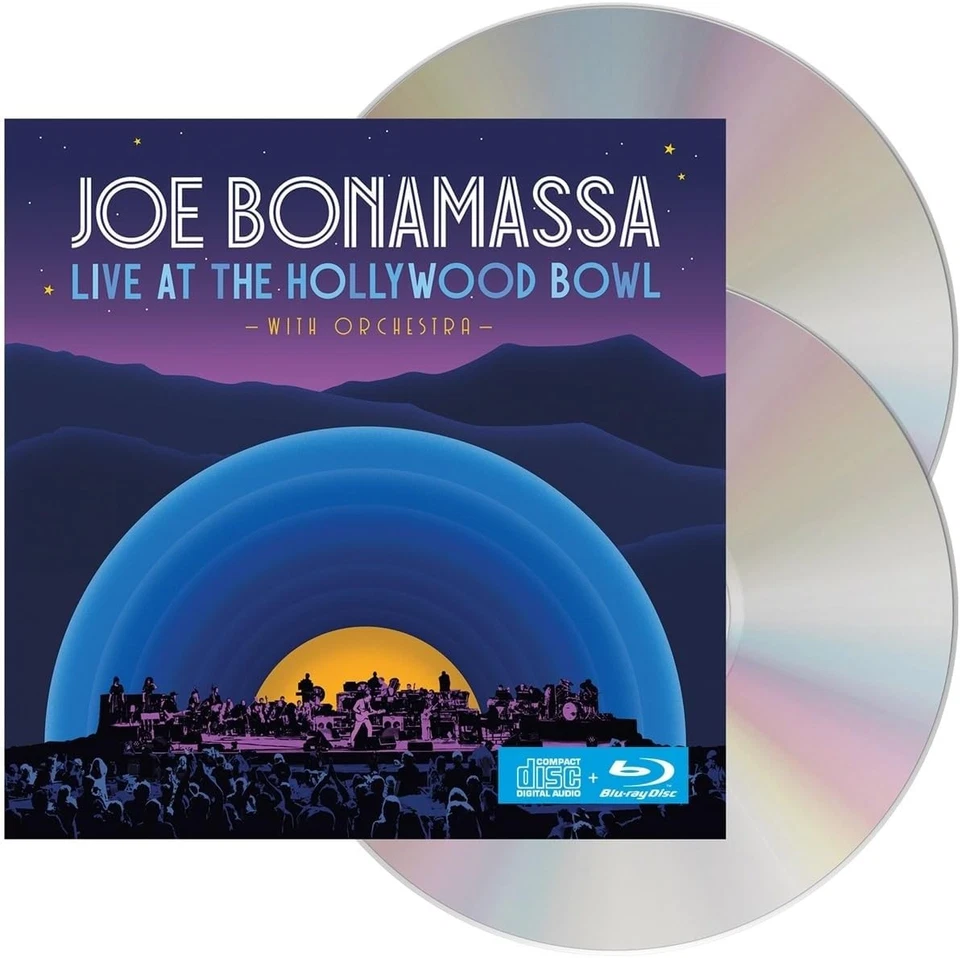 Joe Bonamassa Live at the Hollywood Bowl With Orchestra (CD) Album with Blu-ray - Imagen 1 de 1