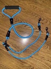 Heavy Duty Double Multiple Dual Swivel 2 Way Nylon Dog Pet Walking Leash Lead 4  