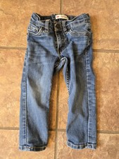 Levi's Denim Jeans Performance 511 Slim Fit 2T Toddler Boy's Adjustable Waist