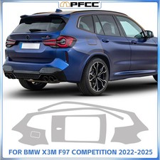 For BMW X3 M Competition 2022-2024 Sunroof Precut Paint Protection Film TPU PPF