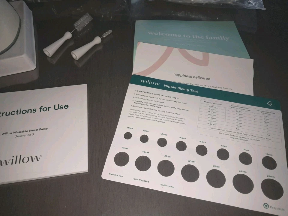 Extractor de leche portátil Willow 3,0 Foto 3 de 4