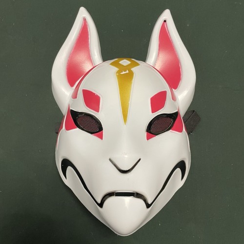 Fortnite Drift Fox Mask Teen/Adult Plastic Face Mask Halloween Cosplay Epic 2020 - 第 1/6 張圖片