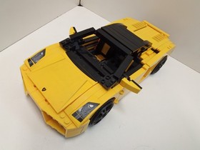Lego Racers 8169 Lamborghini Gallardo LP560-4 W/ spare parts 4 alternate coupe