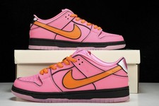 NK SB*Dunk Low The Powerpuff Girls Blossom FD2631-600 Men's Athletic shoes Size