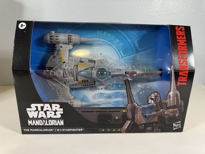 Star Wars Transformers Mandalorian N-1 Starfighter Hasbro Figure