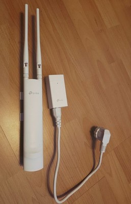 TP-Link EAP225 Outdoor AC1200 Gigabit WLAN Access Point inkl. PoE Adapter