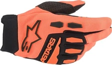 Medium Orange Black Sport Activity Gloves Durable Grip Breathable Comfort Riding