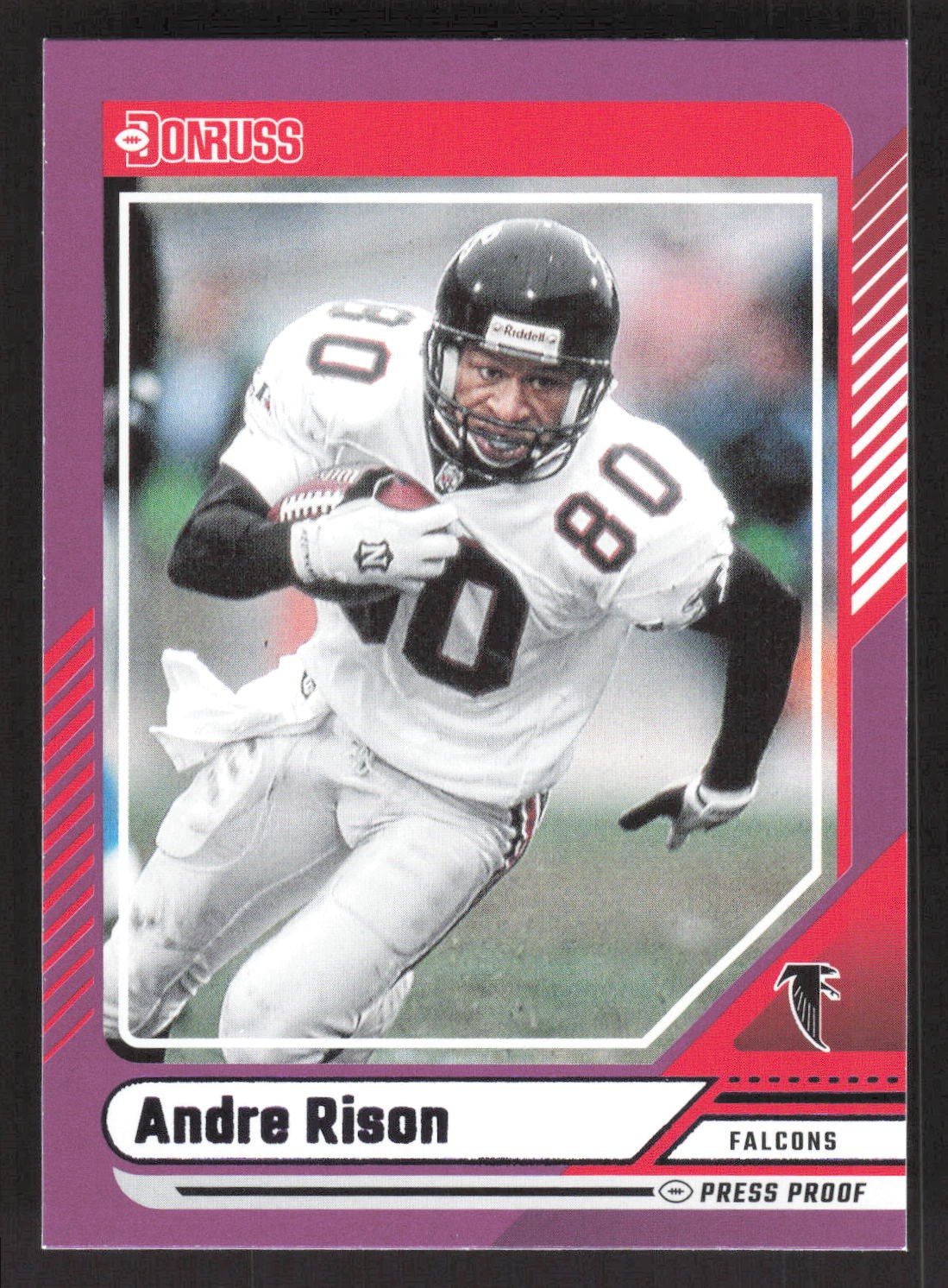 2024 Donruss #222 Andre Rison Press Proof Purple