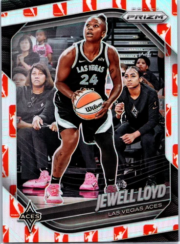 Jewell Loyd 2025 Panini Prizm WNBA Logo Prizm #57 Las Vegas Aces