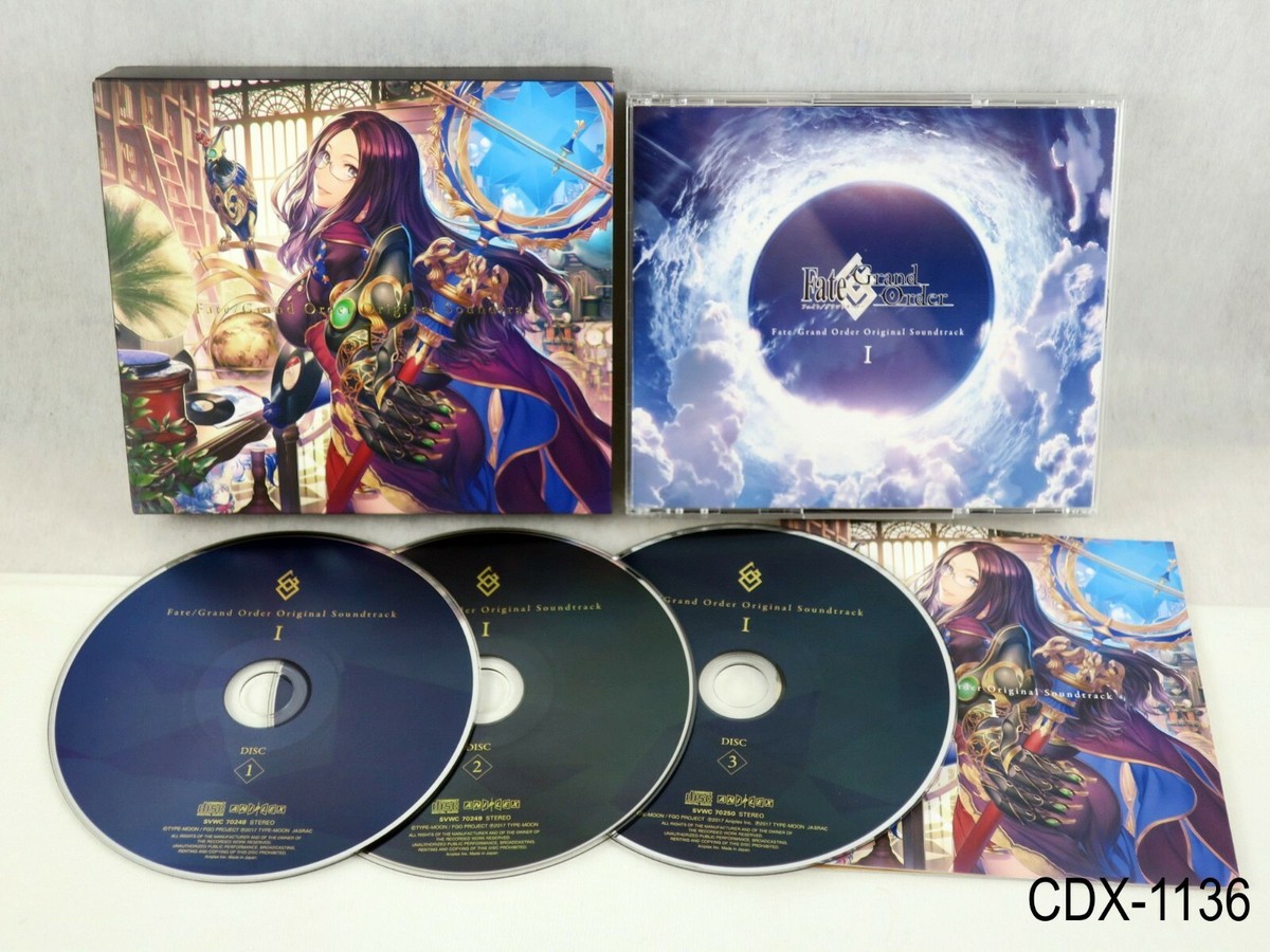 Fate/Grand Order Original Soundtrack 1 OST FGO 3 CD Japanese 