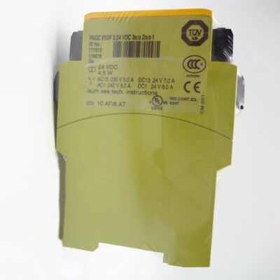 Safety Relay For pilz 777512 PNOZ XV3P 3/24VDC