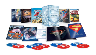 NEW! Superman 5-Film Steelbook Library Collection - 4K Ultra HD