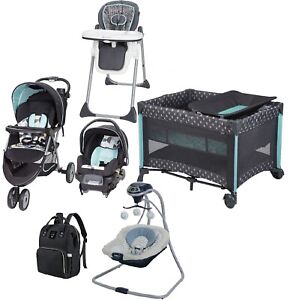 baby boy carseat and stroller combo