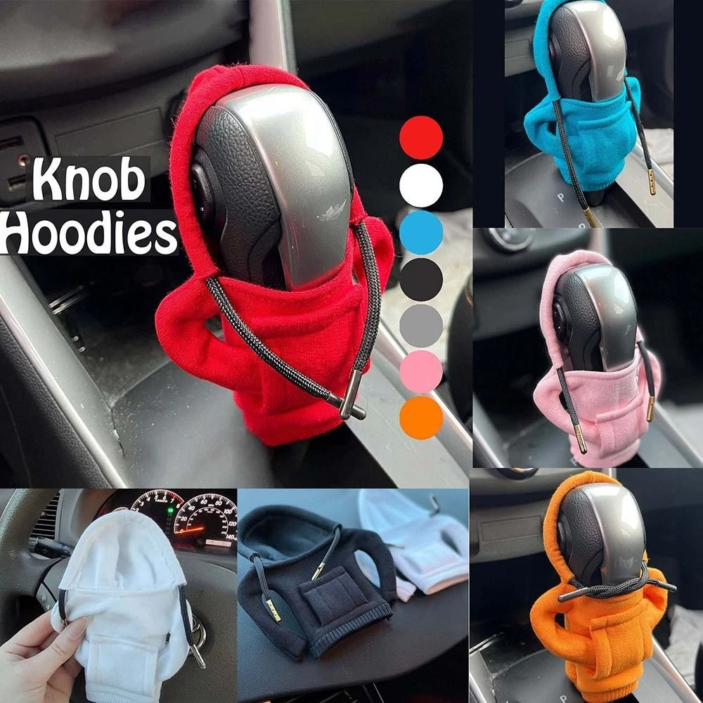 Gear Shift Knob Hoodie Sweatshirt Car Interior Funny Shifter Knob