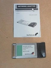 Startech UE1205CB PCMCIA Network Adapter 10/100 Mbps Dongle-less CardBus PC Card