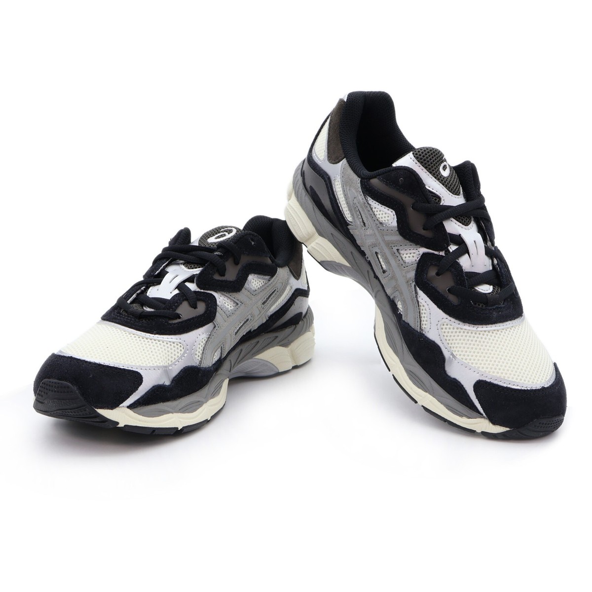 1201A789-750 Asics Gel-NYC Ivory Clay Grey White Beige Black Dark