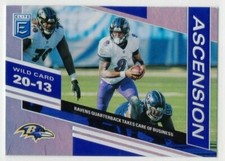 Lamar Jackson 2021 Panini Elite ASCENSION Insert #A5 Ravens