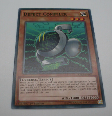 Yu-Gi-Oh Karte - Defect Compiler - Cyberse / Effect - Yugioh Neu