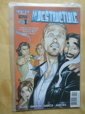 IDW Comic Darby Pop Indestructible Issue 1 Sub Cover Variant Dec 2013