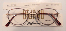 Vintage DEJA VU DV 841 Tortoise 48/20 Metal Eyeglass Frame NOS 262