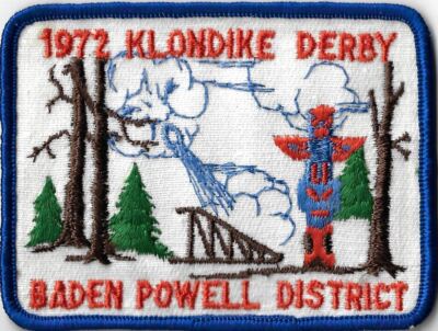 1972 Klondike Derby Baden Powell District RBL Bdr. [MX-13384]