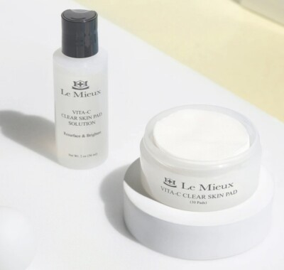 LE MIEUX VITA-C CLEAR SKIN PAD 30 pads +2oz Solution