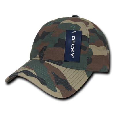 2/3/5/10 Pack Of Decky Unisex 6 Panel Lot Relaxed Ripstop Dad Hat - 239