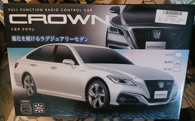 Toyota Crown RC Car (Black) - Official Licensed Product From Japan 