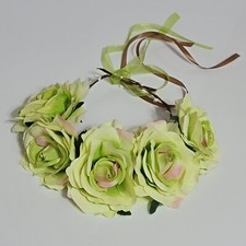 Ladies/Kids Beautiful Silk Flower Crown- Flower Girl's Headwear/Headband