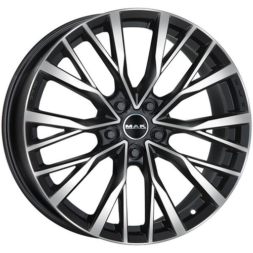 4 Jantes Alliage 22 Pouces Noir Brillant Style 1386 - Pour Land Rover Defender - 5x120