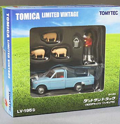 Tomytec Tomy Tomica Vintage LV-195b Datsun Truck 1500 Deluxe with
