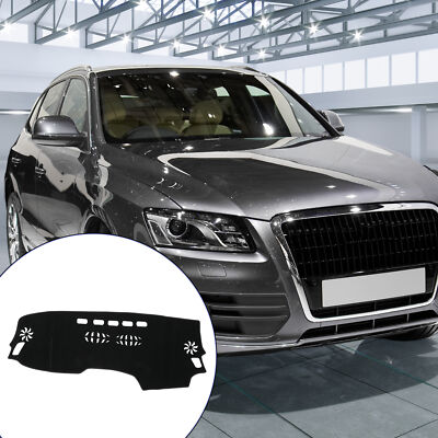 Dashboard Dash Cover Mat for Audi Q5 2018-2021 Car Sun Protector Pad Black
