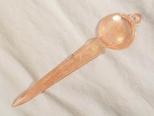 Vtg Advertising Letter Opener Magnifying Glass DX OIL GAS Orfordville Wisconsin