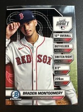 2024 Bowman Draft Baseball Braden Montgomery Draft Night #BDN-7 Red Sox 