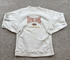 Vintage Super Bowl Sweatshirt Adult Extra Large NFL Football 1996 USA Made