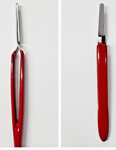 TWEEZERS REVERSE ACTION - 6 1/4" BLUNT TIP, free FREIGHT