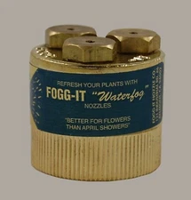 Fogg It Nozzle - Heavy Volume - 4 GPM - Waterfog - Misting Head - Fog Sprayin...