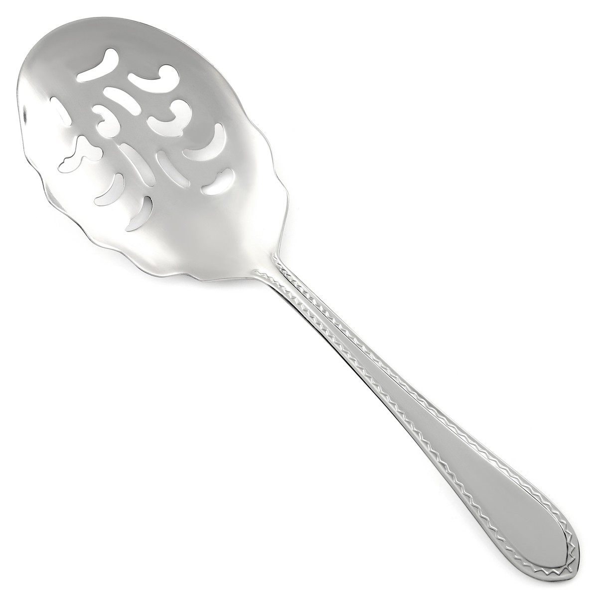 Helena Maria (Stainless) Pierced Tablespoon (Serving Spoon) by Reed
