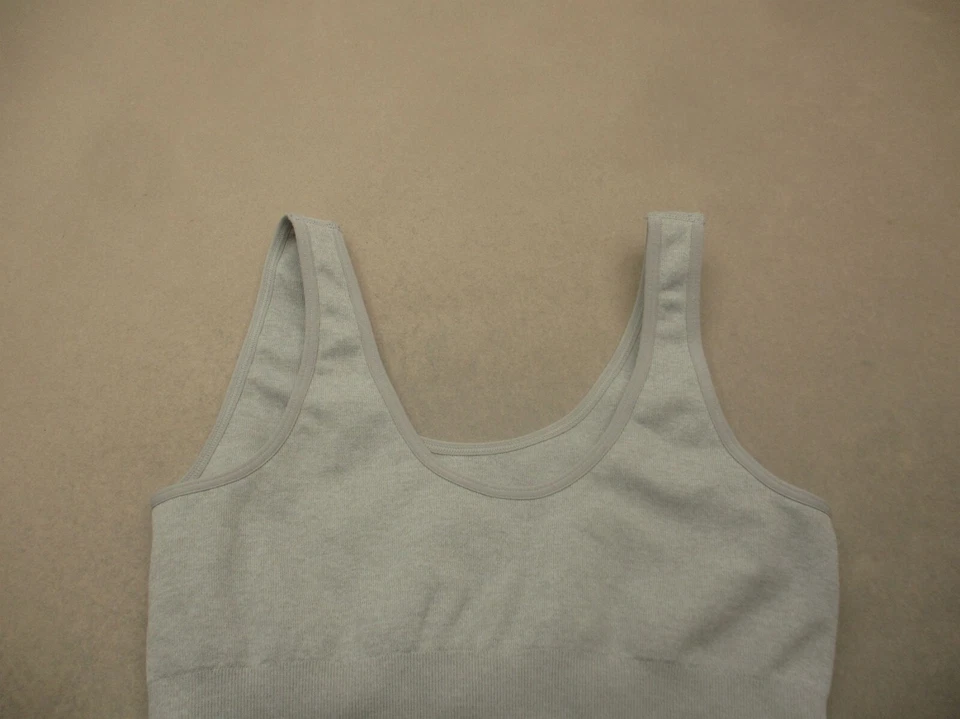 Fruit Of The Loom S 码女式灰色无衬里无线拉式运动文胸 4J — 第 4/4 张图片