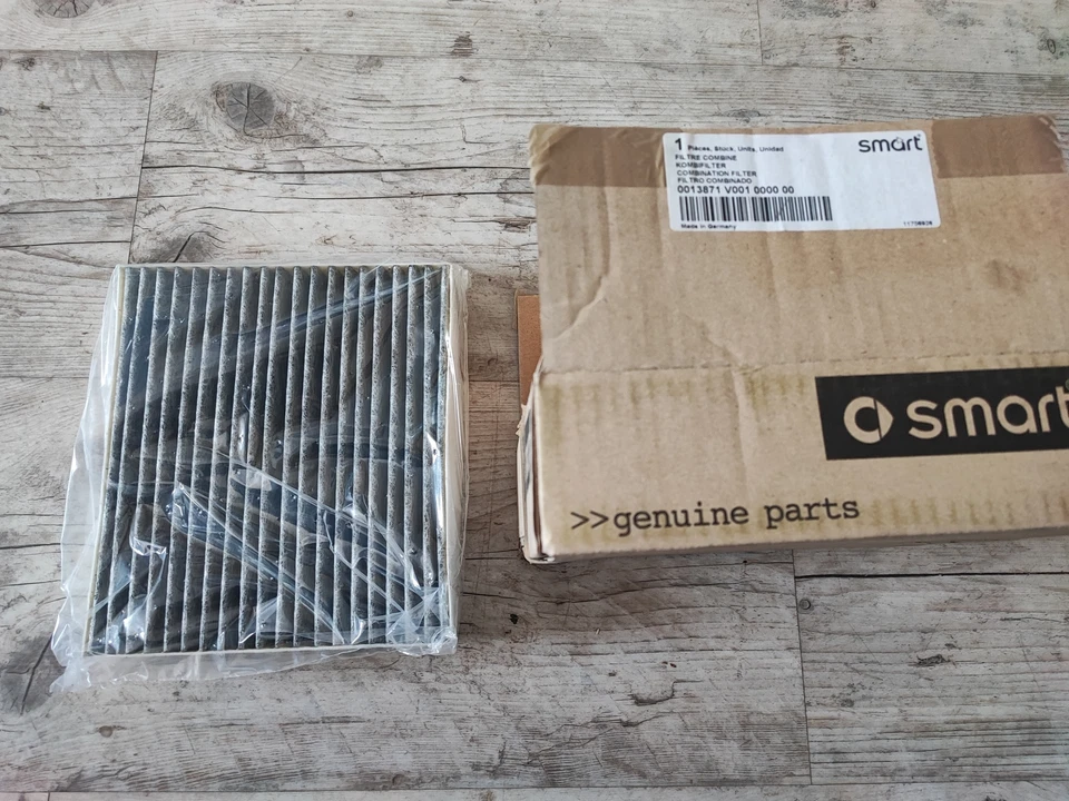 NEU Smart W451 Mitsubishi Innenraumfilter 13871V001 MR958017 - Bild 2 von 4