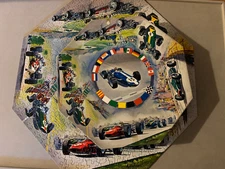 Vintage 1968 Springbok Grand Prix 500pc Okta-Puzzle Missing 1 piece