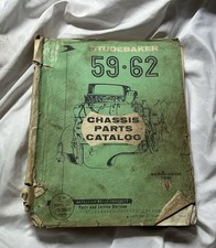 Studebaker Chassis Parts Catalog 1959-1962