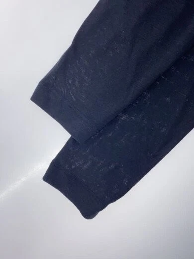 Maison Margiela Abito manica lunga 36 Lana BLK Solida S31CT0938 S22857