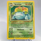 Venusaur 15/102 - Holo Rare - Base Set - 1999 Pokemon WotC Vintage - LP