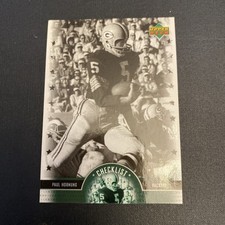 2005 Upper Deck NFL Legends - Paul Hornung #100