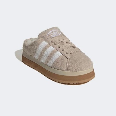 Adidas Campus 00s Winter Low - Beige / JR6159 / Womens Mule Shoes