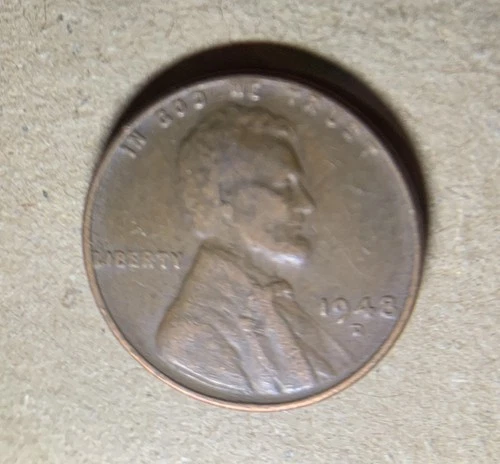 1948 P Lincoln Wheat Penny 1 Cent