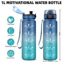 Trinkflasche 1L: Auslaufsicher KohlensäUre Geeignet Mit