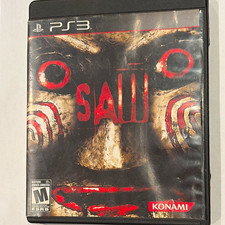 Saw PS3 Sony PlayStation 3 Konami 2009 NTSC-U/C M ps3